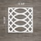 Ekena Millwork Medium Montrose Decorative Fretwork Wall Panels in Architectural PVC, 15 3/8"W x 15 3/8"H x 3/8"T WALP16X16MNT - alternate 2